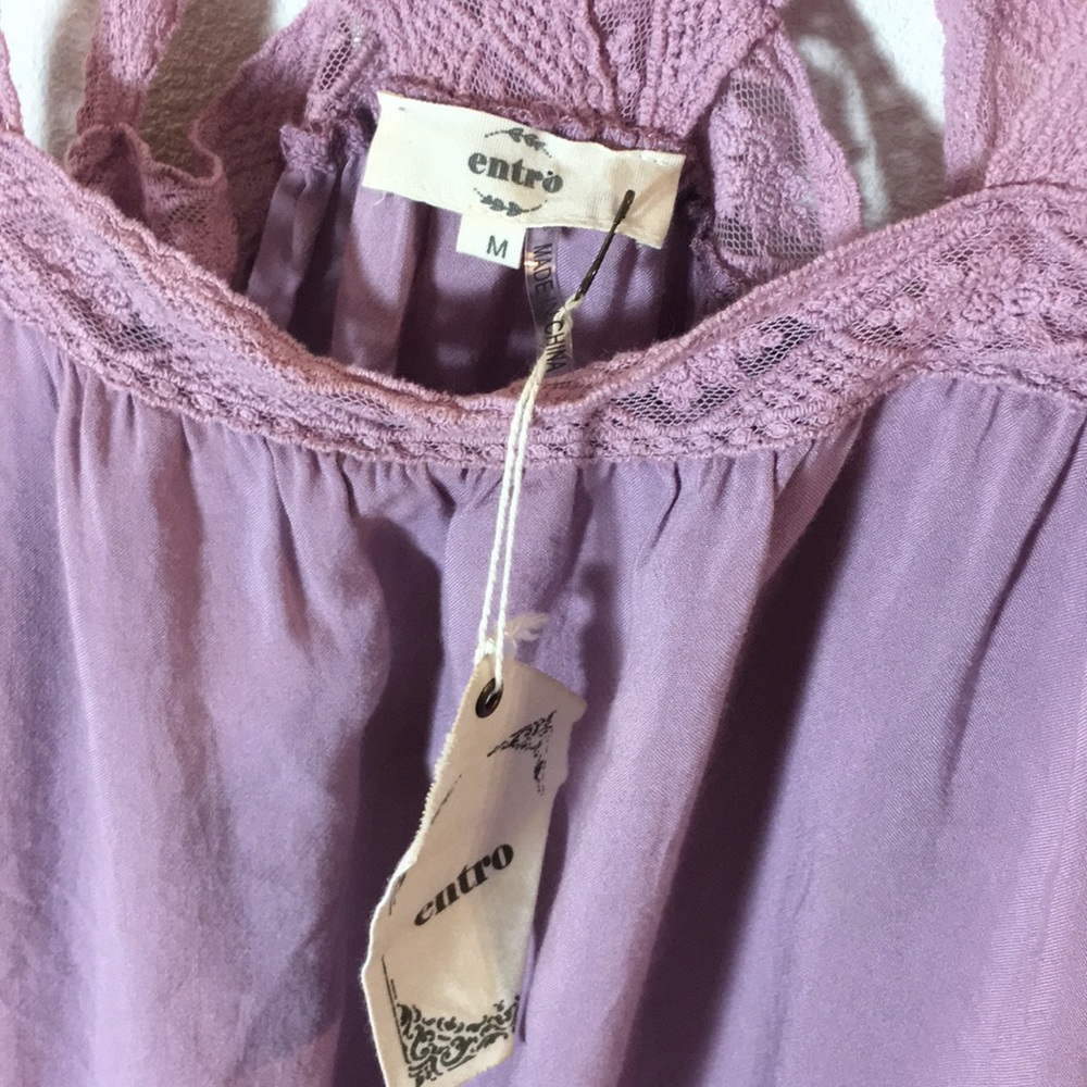 Entro Babydoll Tank-Boho/Cottage Core - Picture 2 of 9